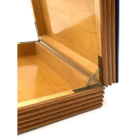 Image 1 of Boîte à cigares vintage par Gio Ponti et Pietro Chiesa pour Fontana Arte, Italie 1930