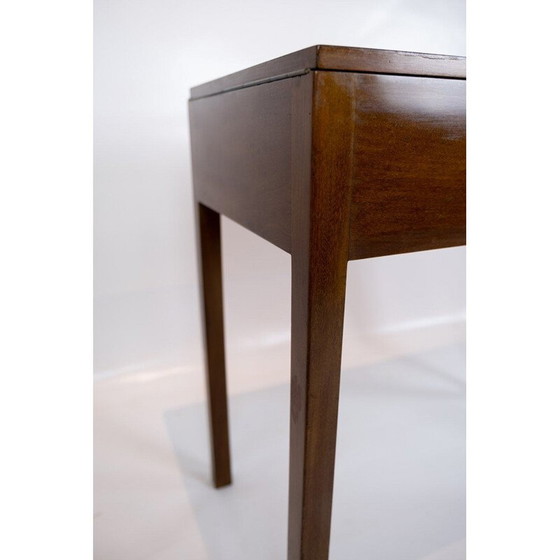 Image 1 of Table de couture vintage en acajou 1940s