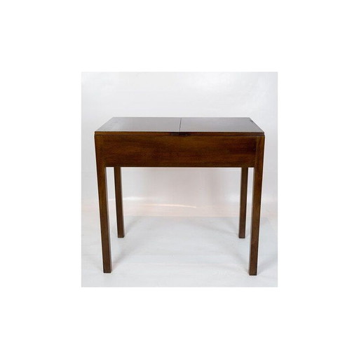 Table de couture vintage en acajou 1940s