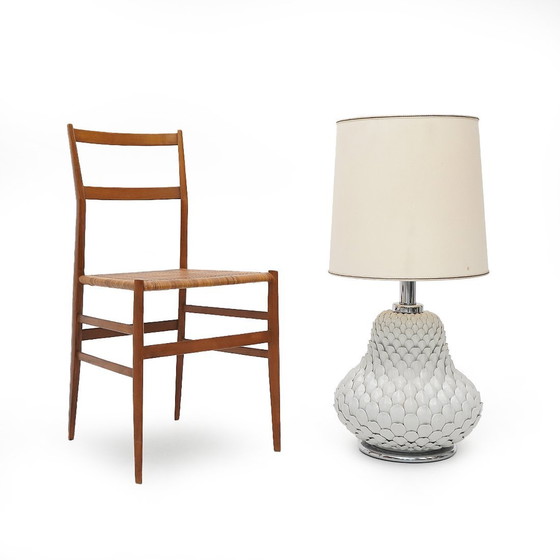 Image 1 of Lampe de table "Artichaut" en céramique blanche, 1970