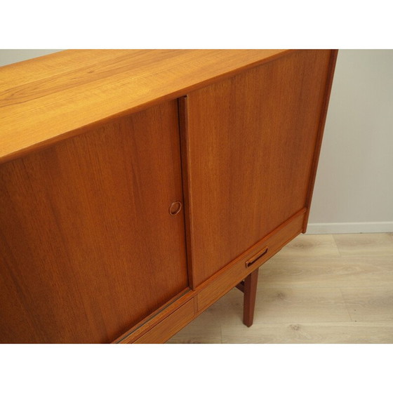 Image 1 of Buffet haut vintage en teck, Danemark années 1960