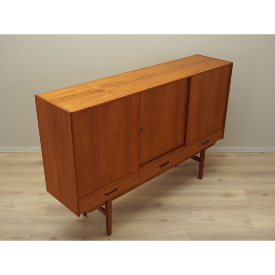 Image 1 of Buffet haut vintage en teck, Danemark années 1960