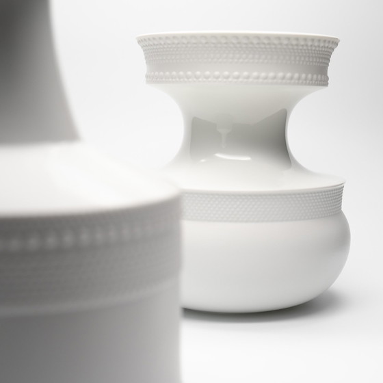Image 1 of Rosenthal Studio Linie Tapio Wirkkala Vase Duo Pop-Art Vintage Retro 60S Wgp Mcm