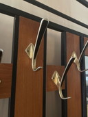 Porte-manteau vintage des années 60 avec rangement