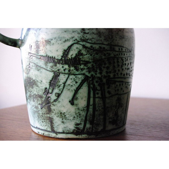 Image 1 of Pichet en céramique vintage de Jacques Blin, 1950