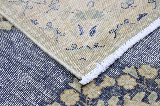 Image 1 of Tapis persan original noué à la main Vintage Art Modern Kirman 225 X 147 cm Top condition