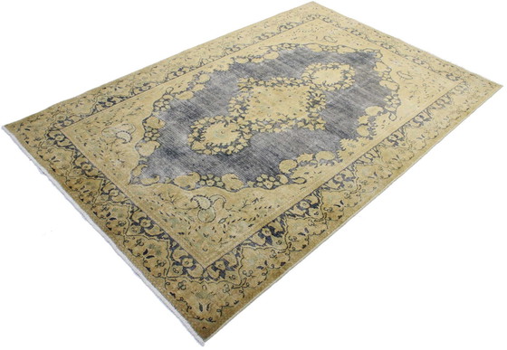 Image 1 of Tapis persan original noué à la main Vintage Art Modern Kirman 225 X 147 cm Top condition