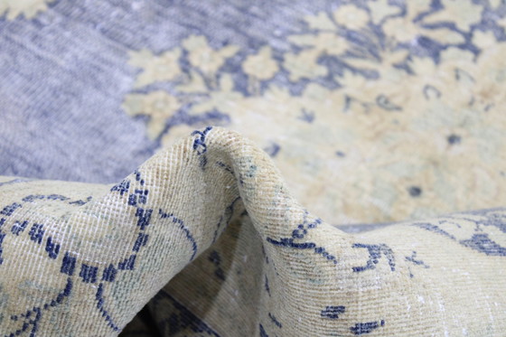 Image 1 of Tapis persan original noué à la main Vintage Art Modern Kirman 225 X 147 cm Top condition