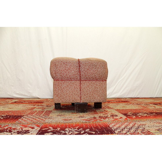 Image 1 of Pouf vintage Art déco par Jindřich Halabala pour Up Závody, Tchécoslovaquie années 1950