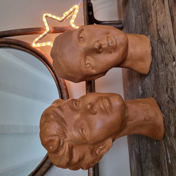 Image 1 of Porte-chapeaux vintage en plâtre de Chanel, années 1930