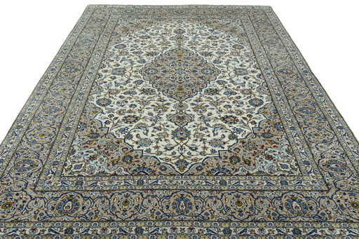 Tapis d'Orient liège Kashan noué à la main - 350 X 252 cm