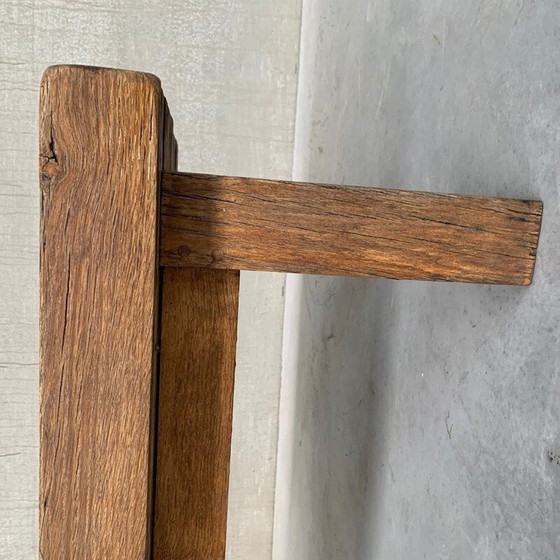 Image 1 of Table basse vintage en chêne, Belgique 1970