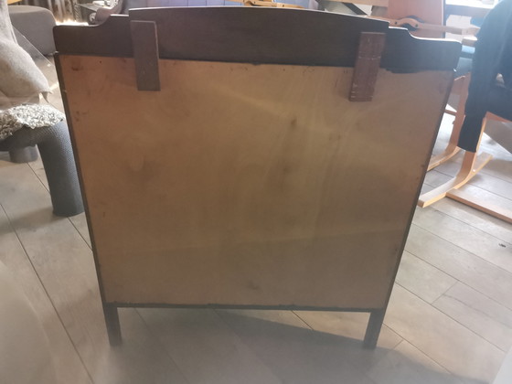 Image 1 of Vitrine Art Déco en bois en excellent état