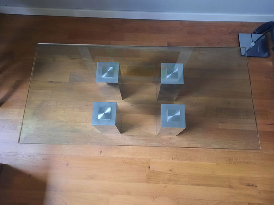 Image 1 of Table basse en verre