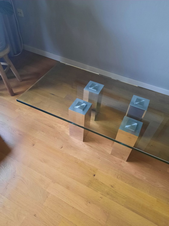 Image 1 of Table basse en verre