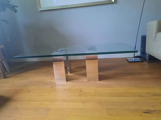 Image 1 of Table basse en verre