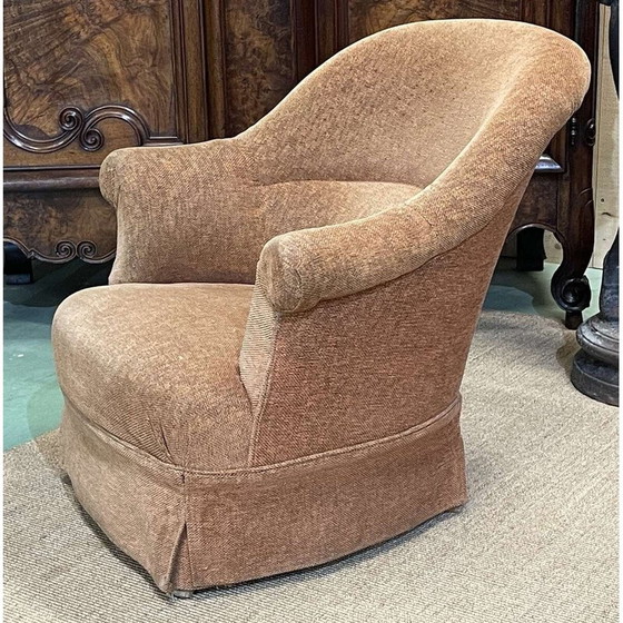 Image 1 of Fauteuil crapaud vintage, 1950