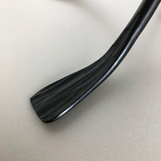 Image 1 of Chandelier vintage en métal de style brutaliste, Autriche 1960