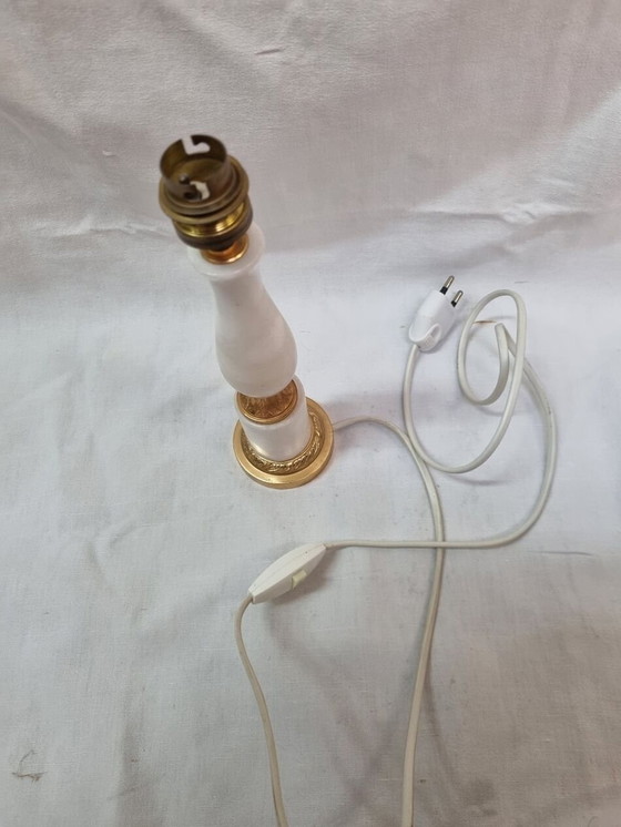Image 1 of Pied De Lampe En Marbre