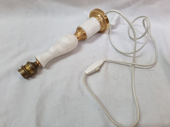 Image 1 of Pied De Lampe En Marbre