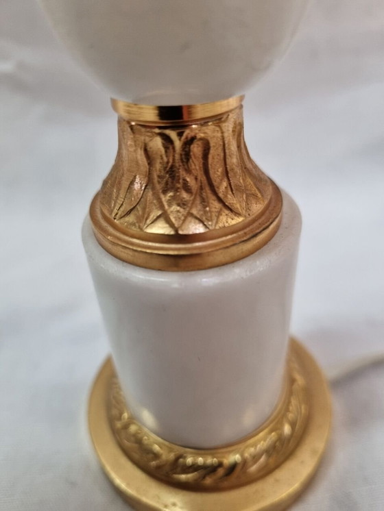 Image 1 of Pied De Lampe En Marbre