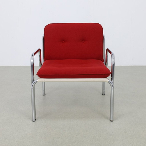 Fauteuil à structure tubulaire Wim Ypma Riemersma, 1970S