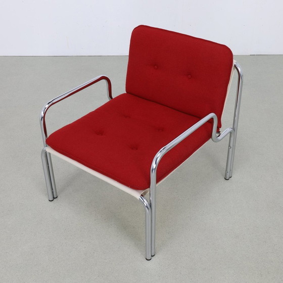 Image 1 of Fauteuil à structure tubulaire Wim Ypma Riemersma, 1970S