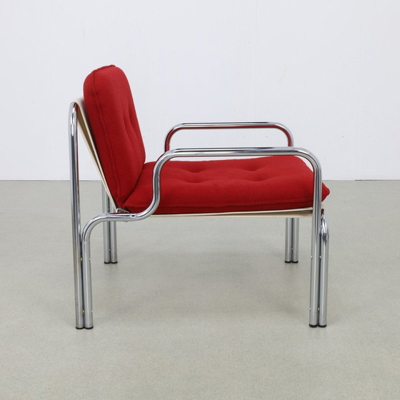 Image 1 of Fauteuil à structure tubulaire Wim Ypma Riemersma, 1970S