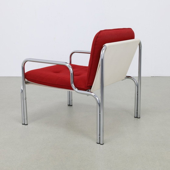 Image 1 of Fauteuil à structure tubulaire Wim Ypma Riemersma, 1970S