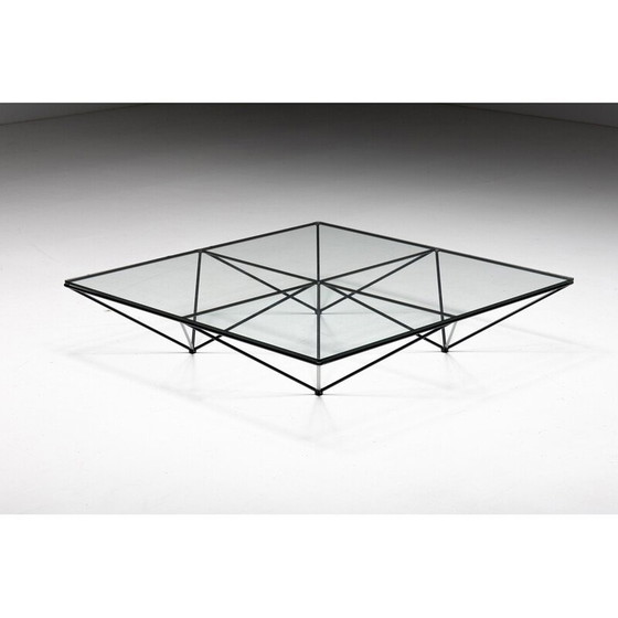 Image 1 of Table basse carrée vintage Alanda par Paolo Piva pour B and B Italia, 1980