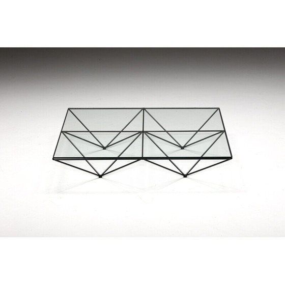 Image 1 of Table basse carrée vintage Alanda par Paolo Piva pour B and B Italia, 1980