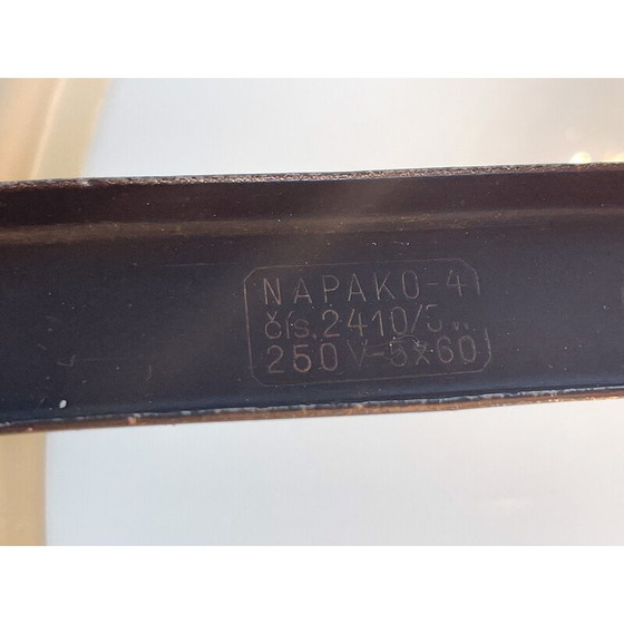 Image 1 of Lampe suspendue chromée vintage par Josef Hůrka pour Napako, Tchécoslovaquie 1930