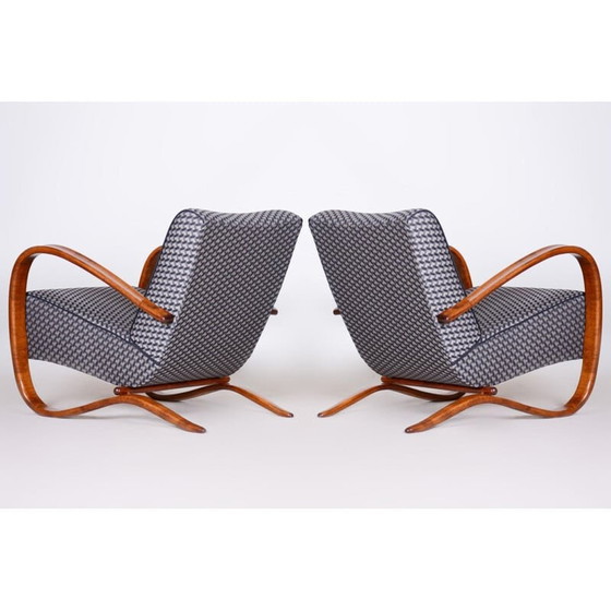 Image 1 of Paire de fauteuils Art déco vintage par Halabala pour Up Závody, années 1930