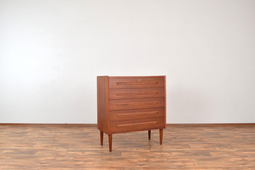 Commode en teck danoise du Mid Century, 1960S