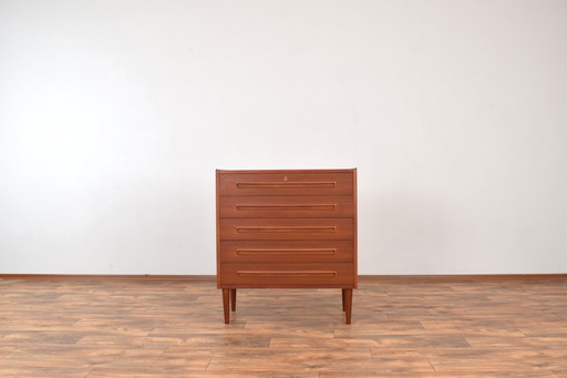 Commode en teck danoise du Mid Century, 1960S