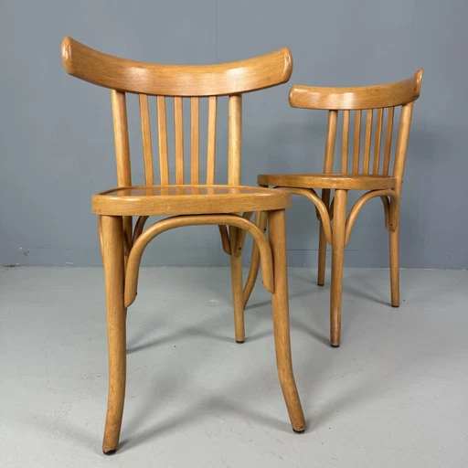 Lot de 2 chaises Thonet Mid Century Modern