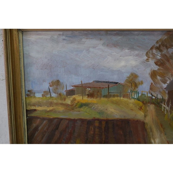 Image 1 of Cadre photo vintage d'Osvald Schalin, 1956