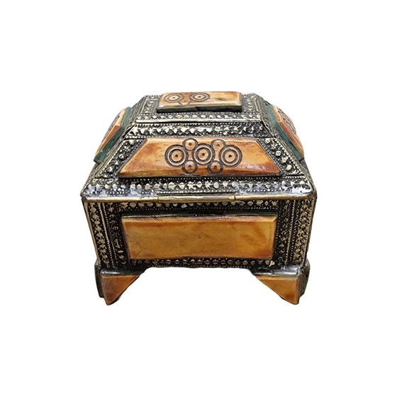 Image 1 of Boîte à bijoux marocaine vintage