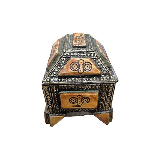 Image 1 of Boîte à bijoux marocaine vintage