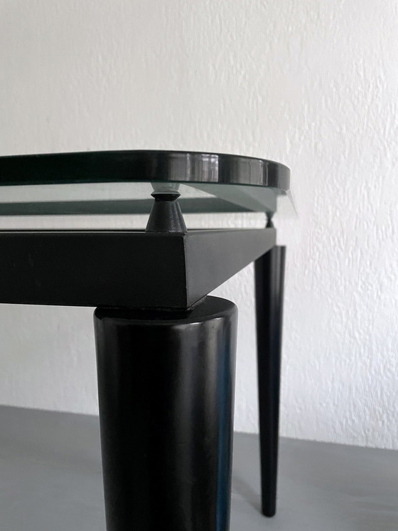 Image 1 of Table de salle à manger en verre - Le Corbusier Design For Cassina (1990S)