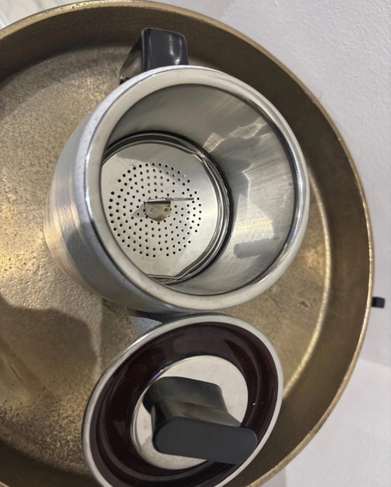 Image 1 of Cafetière En Tôle Émaillée 