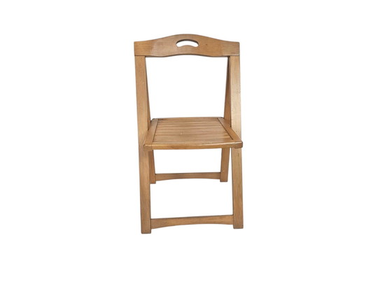 Image 1 of Aldo Jacober - Chaise pliante Modèle 'Trieste' - Bazzani Italie - 60S