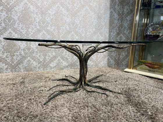 Image 1 of Salvino Marsura Table 60Er Design Classique De Signé 120Cm