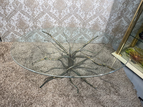 Image 1 of Salvino Marsura Table 60Er Design Classique De Signé 120Cm