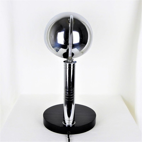Image 1 of Lampe de bureau vintage chromée, 1930