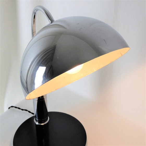 Image 1 of Lampe de bureau vintage chromée, 1930