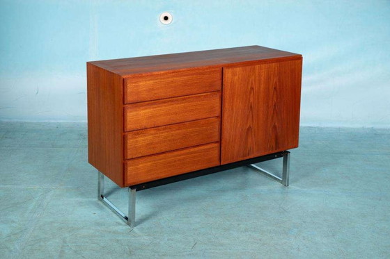 Image 1 of Buffet design danois Oman Jun en teck, buffet midmod 60s