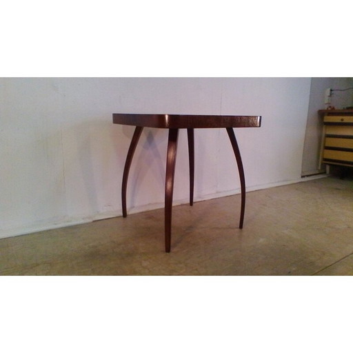 Table basse vintage modèle H 259 par Jindrich Halabala, 1930