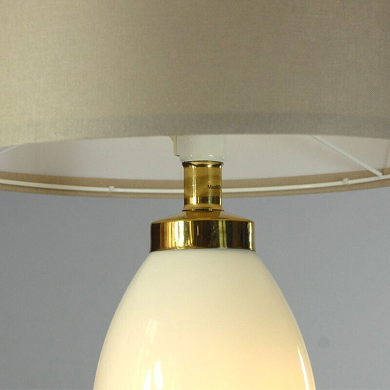 Image 1 of Lampe de table vintage en verre pour Ikea, années 1980