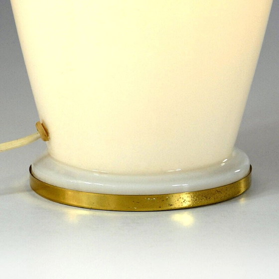 Image 1 of Lampe de table vintage en verre pour Ikea, années 1980